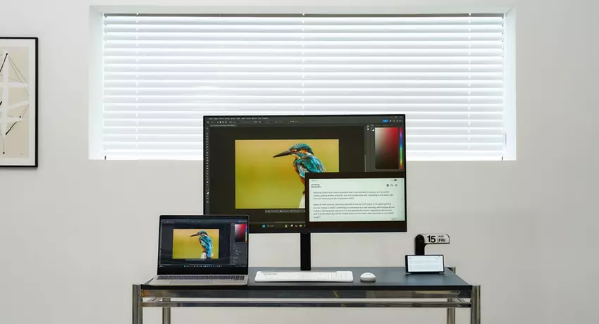 5 Zoll verändern alles: Samsung hat den weltweit ersten 37″ 4K-Monitor vorgestellt