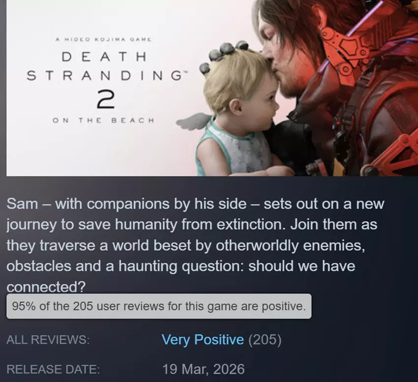 Screenshot aus dem Spiel Death Stranding 2