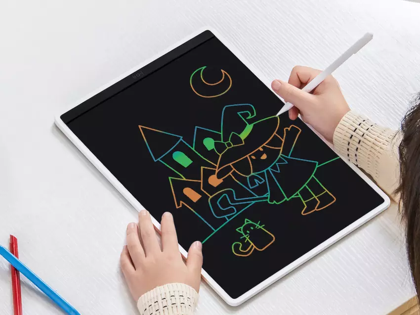 Xiaomi hat mit dem Verkauf der MiJia LCD Small Blackboard Color Edition begonnen: Farbiges Zeichentablett mit Stylus und Bildschirm bis zu 13 Zoll