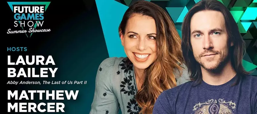 Laura Bailey und Matt Mercer auf der Future Games Show