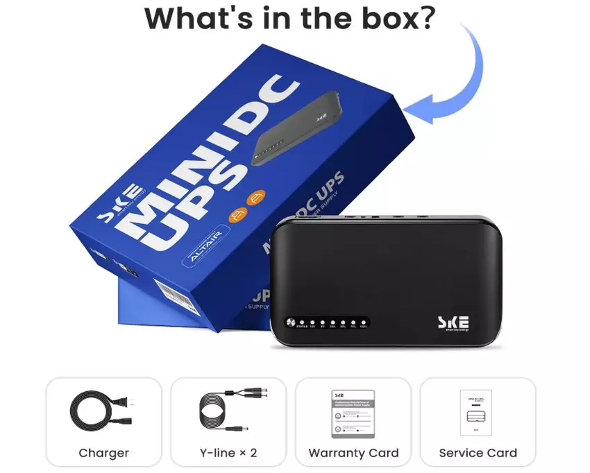 SKE DC20000 Plus Ersatzstrom-Router