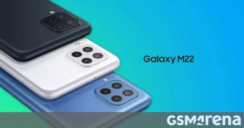 Samsung Galaxy M22 erhält Android 12-Update mit One UI 4.1