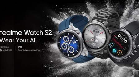 realme Watch S2: 1,43″ AMOLED-Display, Unterstützung für Bluetooth-Anrufe und ChatGPT-basierter KI-Sprachassistent