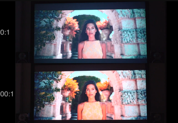 Was ist ein Projektor-Kontrastverhältnis?