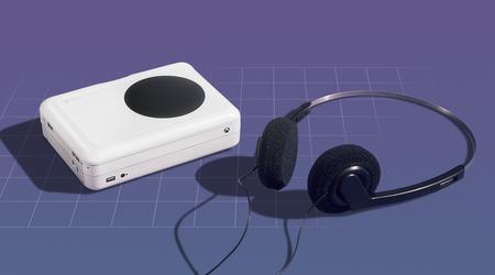 Microsoft hat einen Retro-Kassettenspieler im Stil der Xbox Series S auf den Markt gebracht. Allerdings kann man ihn nicht kaufen