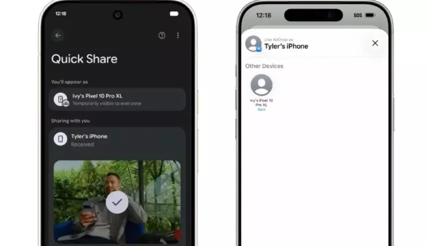 Pixel 10 kann jetzt Dateien über AirDrop mit dem iPhone teilen, aber Google hat vergessen, Apple um Erlaubnis zu bitten