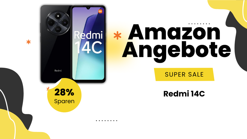 Xiaomi Redmi 14C Smartphone – Jetzt 50€ günstiger mit 6,88" Cinema-Display!