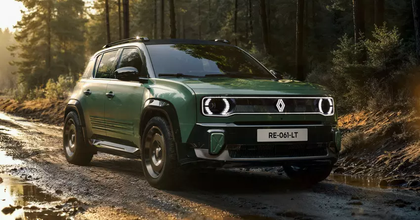 Renault hat das Offroad-Konzept R4 Savane mit Allradantrieb und zwei Elektromotoren vorgestellt