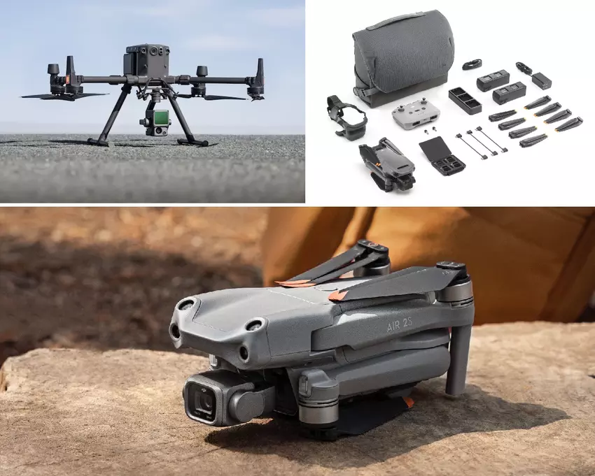 AFU erhält 50 Drohnen DJI Mavic Fly More Combo, DJI Air 2S, DJI Matrice 300 RTK, Funkstationen und Motorola-Repeater für 179.150 Euro