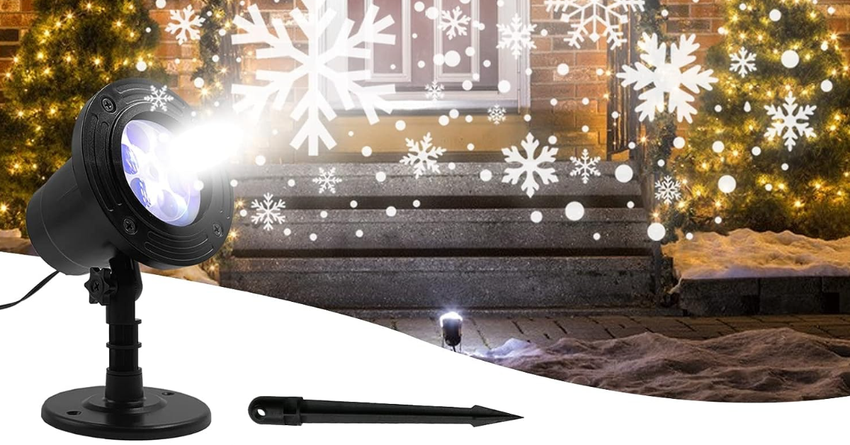 Anborzest beamer schneeflocken