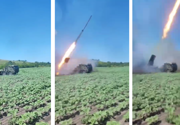 Das ukrainische Militär zeigte, wie das ...