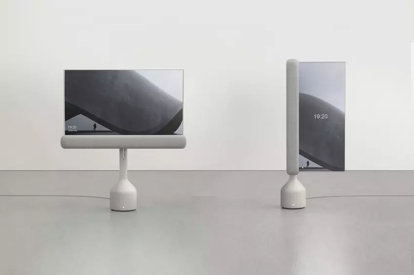 Das rollbare OLED-Display von Totem bietet eine verbesserte Anzeige und dient gleichzeitig als Soundbar