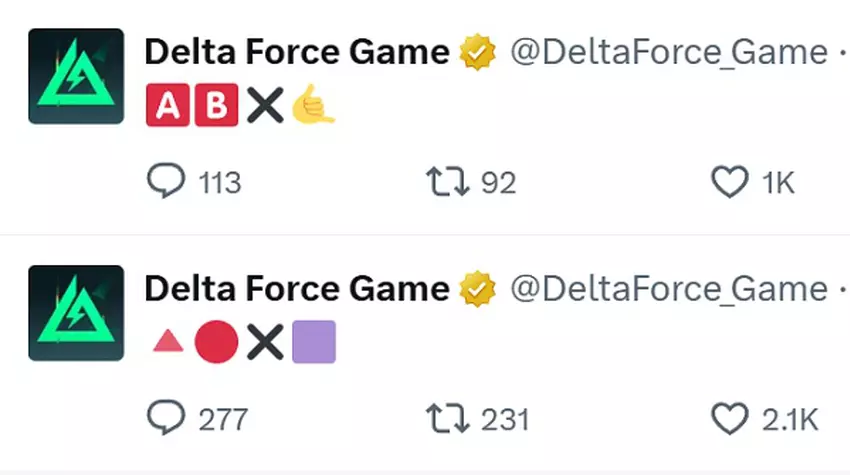 Auf X mit PlayStation- und Xbox-Gamepad-Tasten gepostet