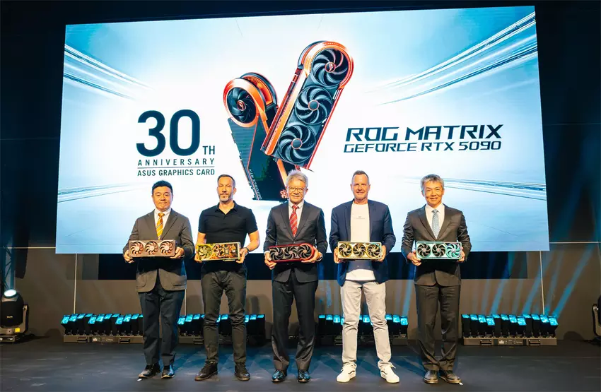 ASUS ROG Matrix RTX 5090: das Ultimative in GPU-Gaming und das Design-Epos