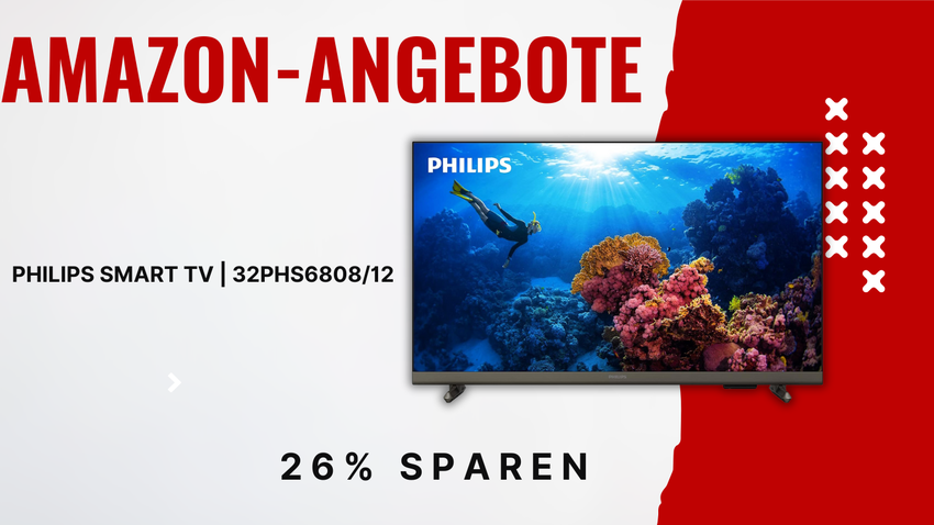 Philips Smart TV 32PHS6808/12 – Intelligentes Entertainment mit 26% Ersparnis!