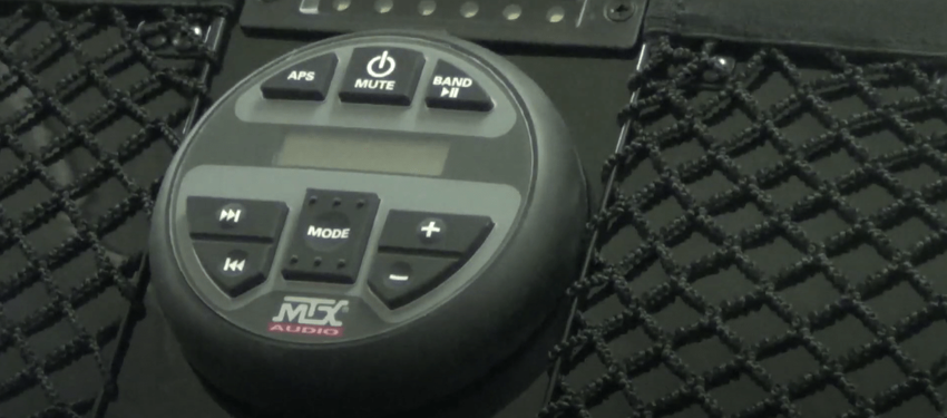 MTX Audio MUDSYS41 Musikanlage für Golfcart