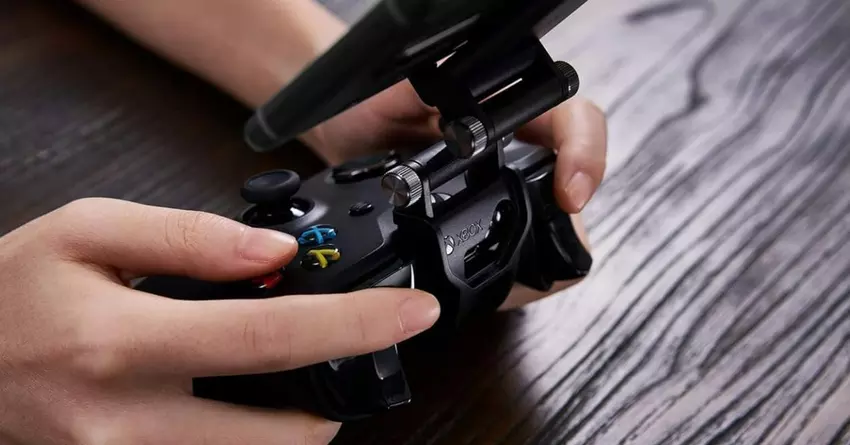 8Bitdo xbox controller smartphone halterung
