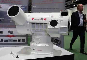 Großbritannien testete eine leistungsstarke DragonFire-Laserwaffe zur ...