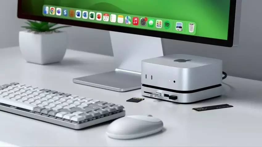 CES 2025: Satechi stellt neues Mac mini-Dock mit M.2-SSD-Erweiterung und Power-Button-Zugang vor