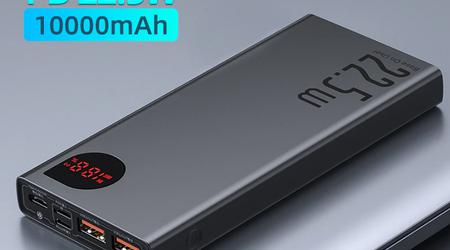 Baseus 10.000mAh-Akku mit Schnellladefunktion und fünf USB-Anschlüssen für $14