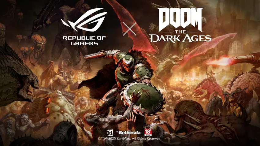 Eine höllische Grafikkarte: ASUS ROG wird eine limitierte Auflage der GeForce RTX 5080 im Stil von DOOM: The Dark Age veröffentlichen