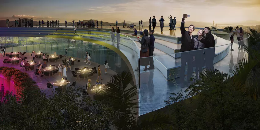 Ein Bürogebäude in Shenzhen könnte bis zu 40.000 Menschen pro Jahr ernähren