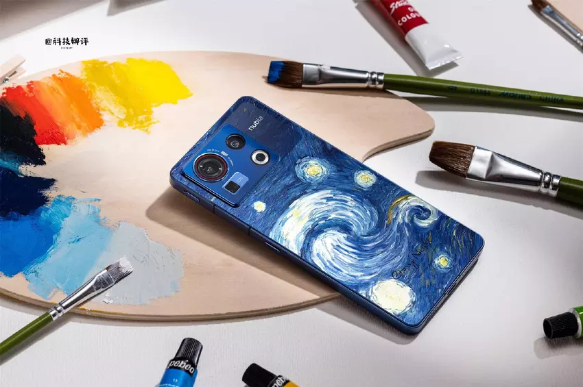 ZTE Nubia Z40S Pro Starry Night Edition: Limitierte Smartphone-Edition mit Van Goghs "Sternennacht" auf der Rückseite