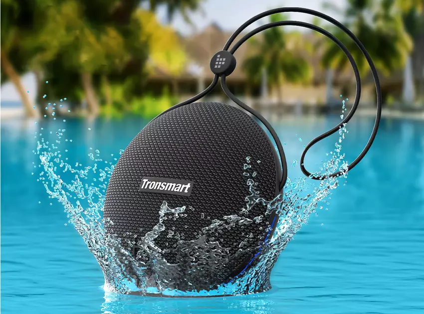 Tronsmart Splash 1: kompakter, kabelloser 15-W-Lautsprecher mit IPX7-Schutz und bis zu 24 Stunden Akkulaufzeit zum Aktionspreis von 19 $