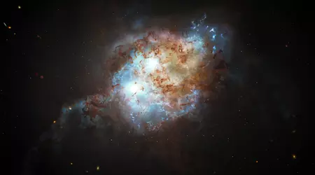 Hubble bestätigt ersten binären Quasar zu Beginn des Universums