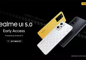 Das realme GT Neo 3T hat ...