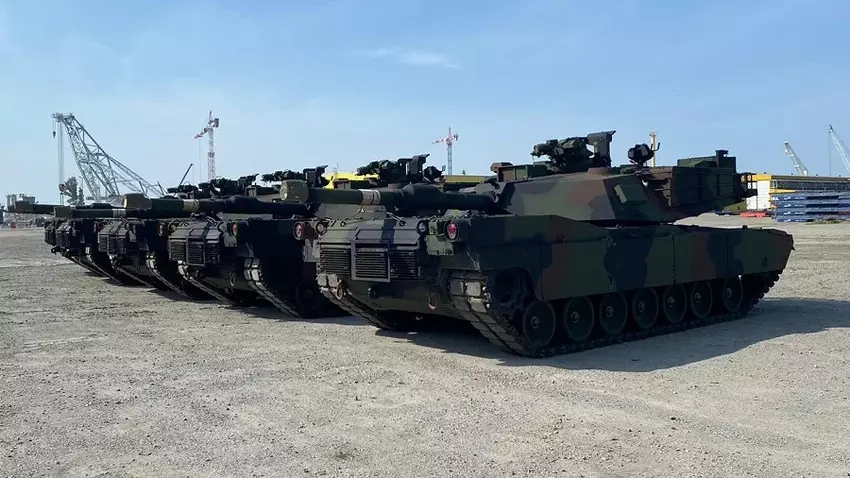 Polen erhält die letzte Charge gebrauchter M1A1 Abrams-Panzer, die es im vergangenen Jahr bei den USA bestellt hat 