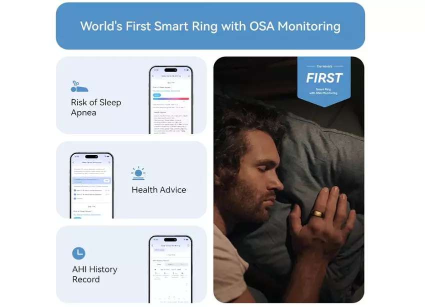 RingConn Gen 2 tragbarer intelligenter Ring