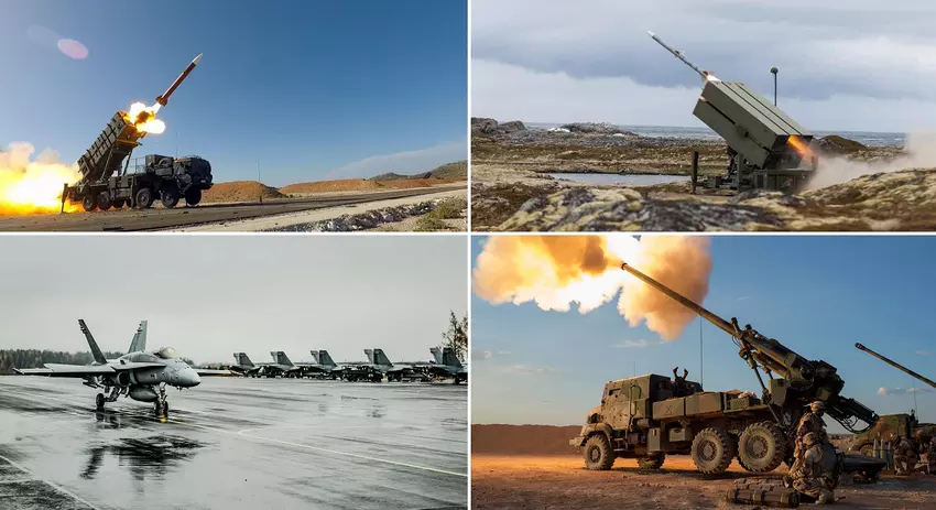 12 Patriot-Raketenwerfer, NASAMS, CAESAR-Haubitzen, Kampfjets und Hubschrauber - Vilnius wird vor dem NATO-Gipfel zur bestgeschützten Stadt Europas