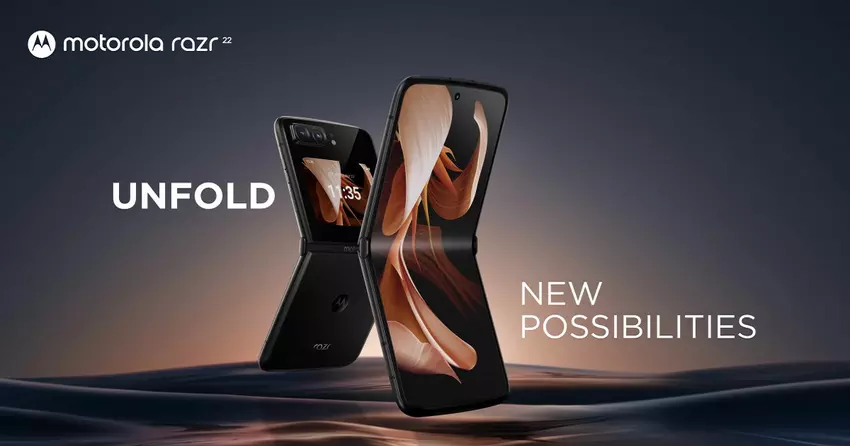 Moto RAZR 2022 mit Snapdragon 8+ Gen1 Prozessor und 144Hz biegbarem Display kommt weltweit für 1200€ auf den Markt