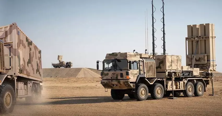 Das aus Deutschland gelieferte Luftabwehrsystem IRIS-T ist bereits im Süden der Ukraine im Einsatz