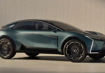 Lexus stellte das neue LS Coupé ...