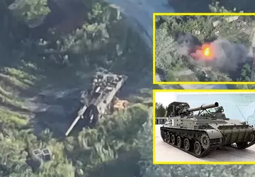 Ukrainische FPV-Drohne zerstört einen seltenen russischen ...