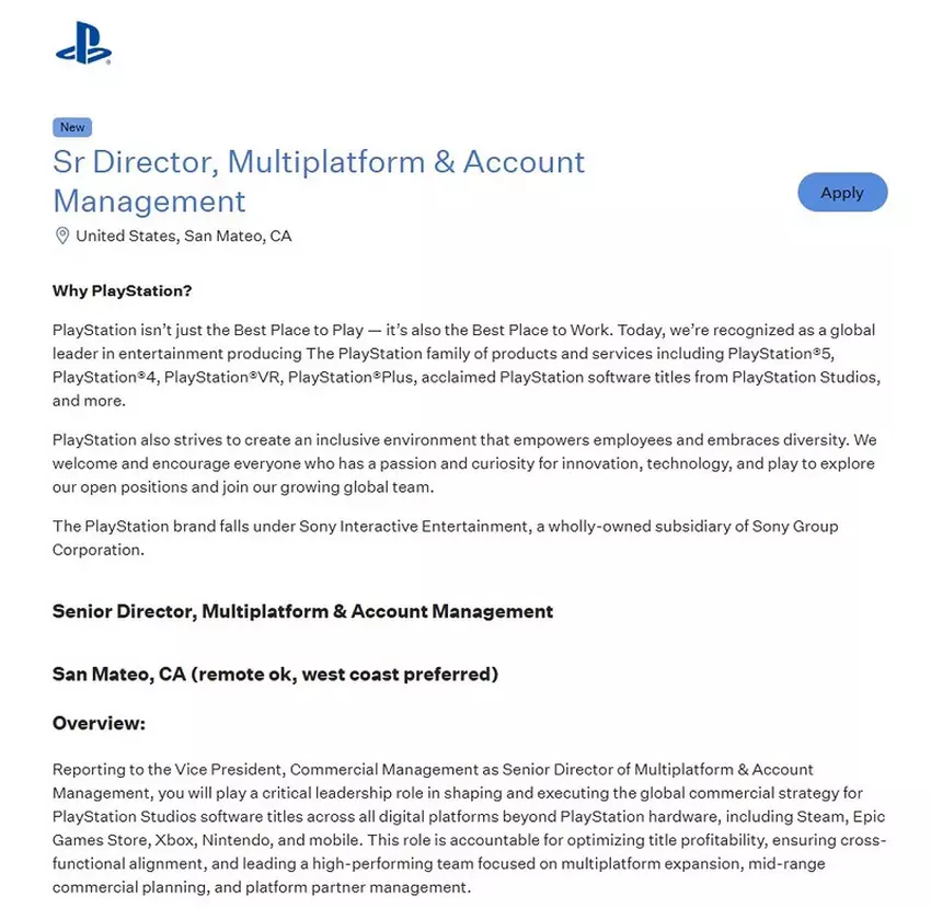 Bild im Zusammenhang mit Sonys Mehrplattformspielen