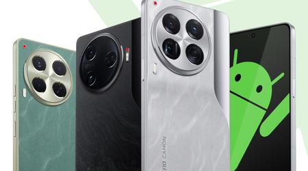 Android 15 und Android 16: Tecnos Smartphones Camon 30, Camon 30 5G, Camon 30 Pro und Camon 30 Premier erhalten zwei große Betriebssystem-Updates