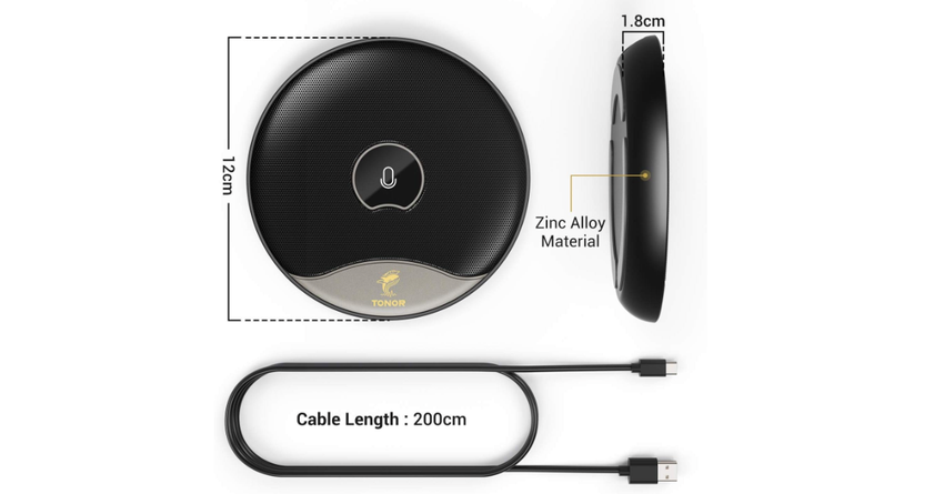 TONOR Drahtloses Mikrofon für Konferenzräume