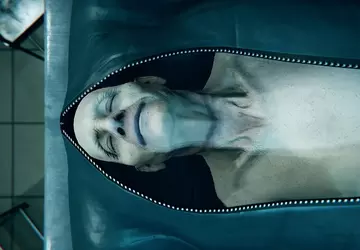 Die Türen des Leichenschauhauses stehen für ...