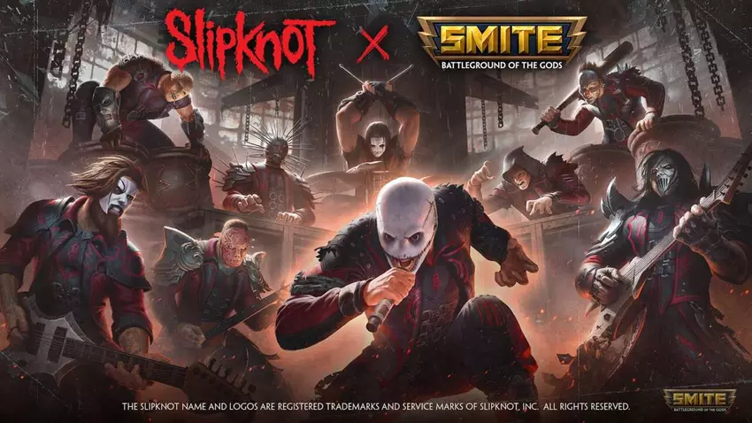 Das Smite-Crossover mit der Metal-Band Slipknot startet im Mai