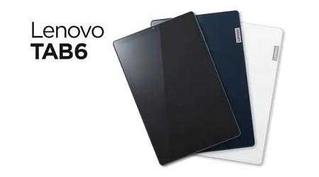 Lenovo TAB 6: Tablet mit 10,3"-Bildschirm, Snapdragon 690-Prozessor und IPX3/IP5X-Schutz 