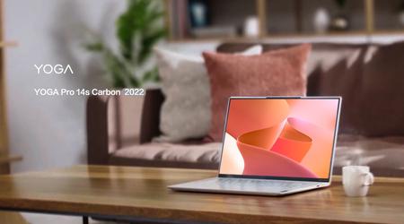 Lenovo Yoga Pro 14s Carbon 2022: Ein kompaktes Notebook mit 1kg Gewicht, 90Hz OLED-Bildschirm und AMD Ryzen 7 5800U Chip für $1140