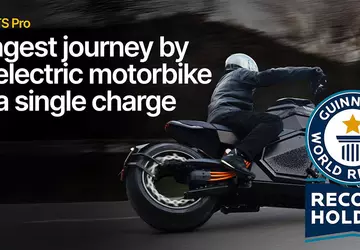 Verge TS Pro Elektromotorrad stellt Reichweitenrekord ...