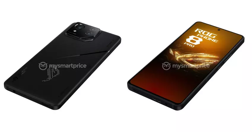 ASUS ROG Phone 8 Pro ist auf hochwertigen Bildern erschienen, die Neuheit ist von allen Seiten zu sehen