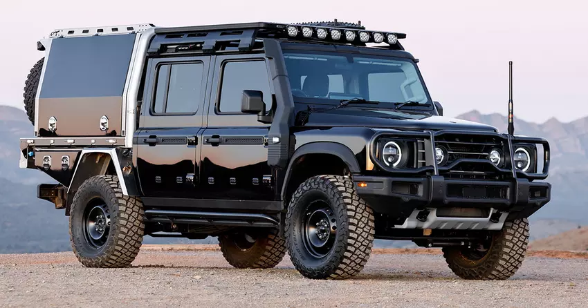 INEOS hat ein Monster auf Rädern gebaut: den Kaiju Quartermaster SUV