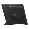 Schwarzes Hybridbuch-Cover für Galaxy Tab