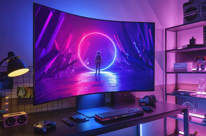 Samsung hat den $3000 Odyssey Ark 2nd Gen gebogenen Gaming-Monitor enthüllt