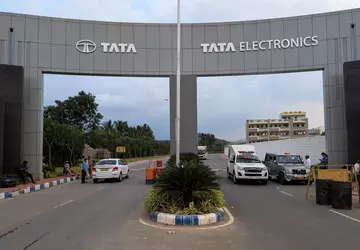 In einer Fabrik in Indien, in ...